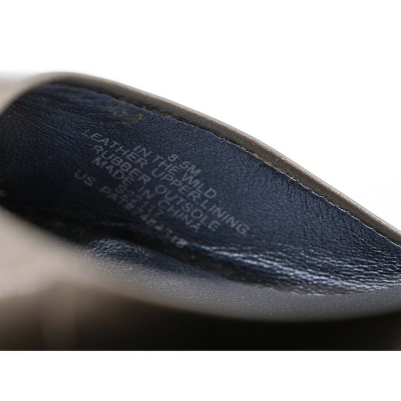 Kenneth Cole Heels Womens 8.5 Gray Patent Leather Open Toe D'Orsay Pumps Slip On - Picture 10 of 11